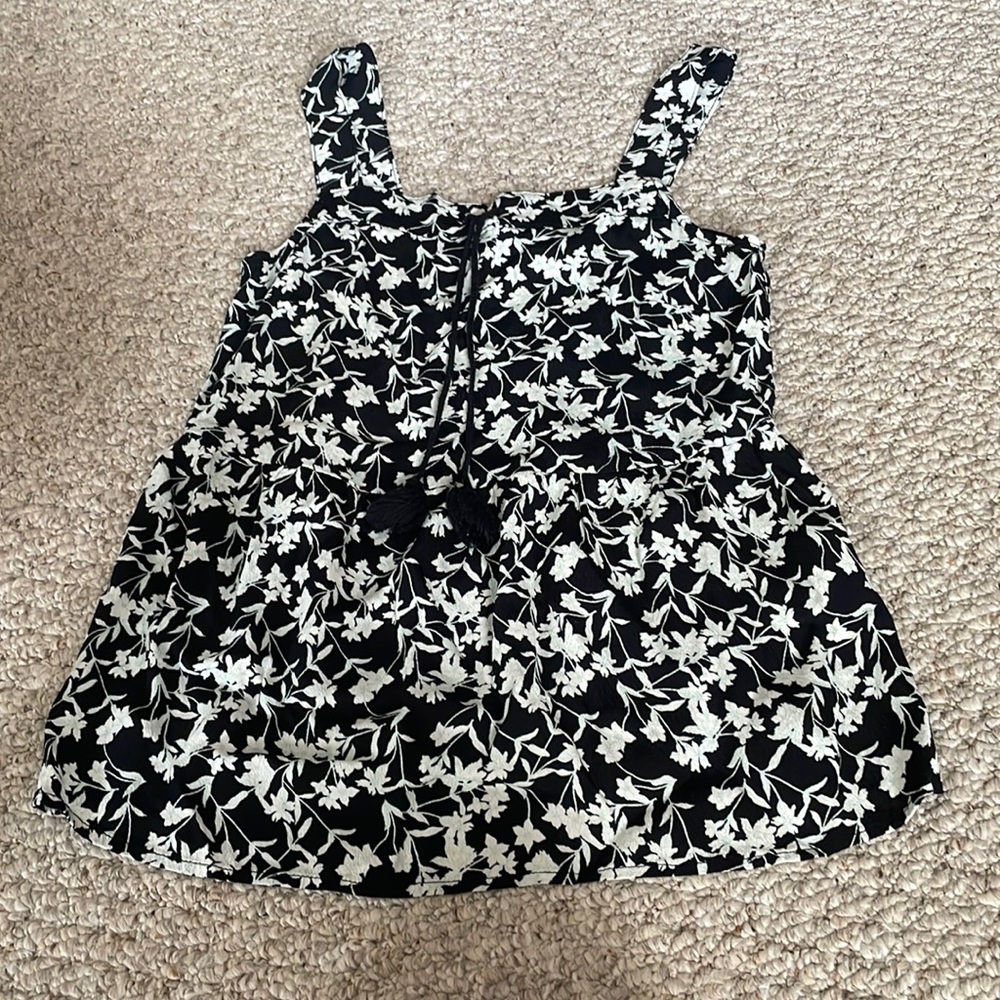Banana Republic flowy peplum tank top - size extra small